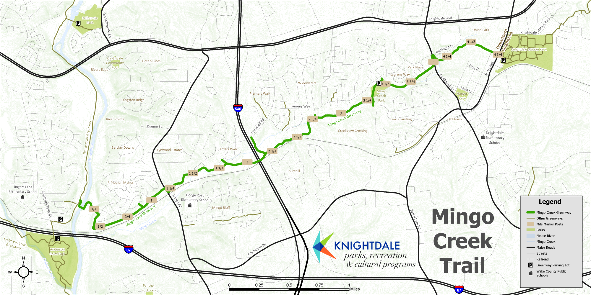 Mingo Creek Trail Map
