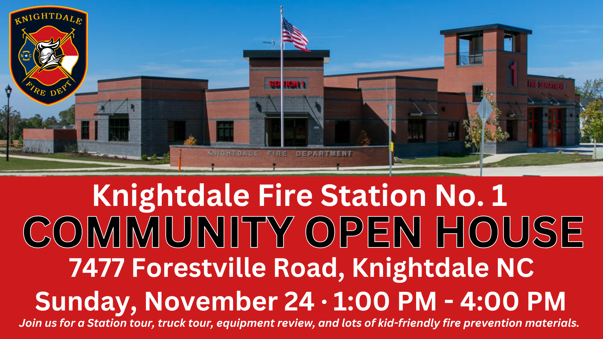 Fire Station No 1 Community Open House