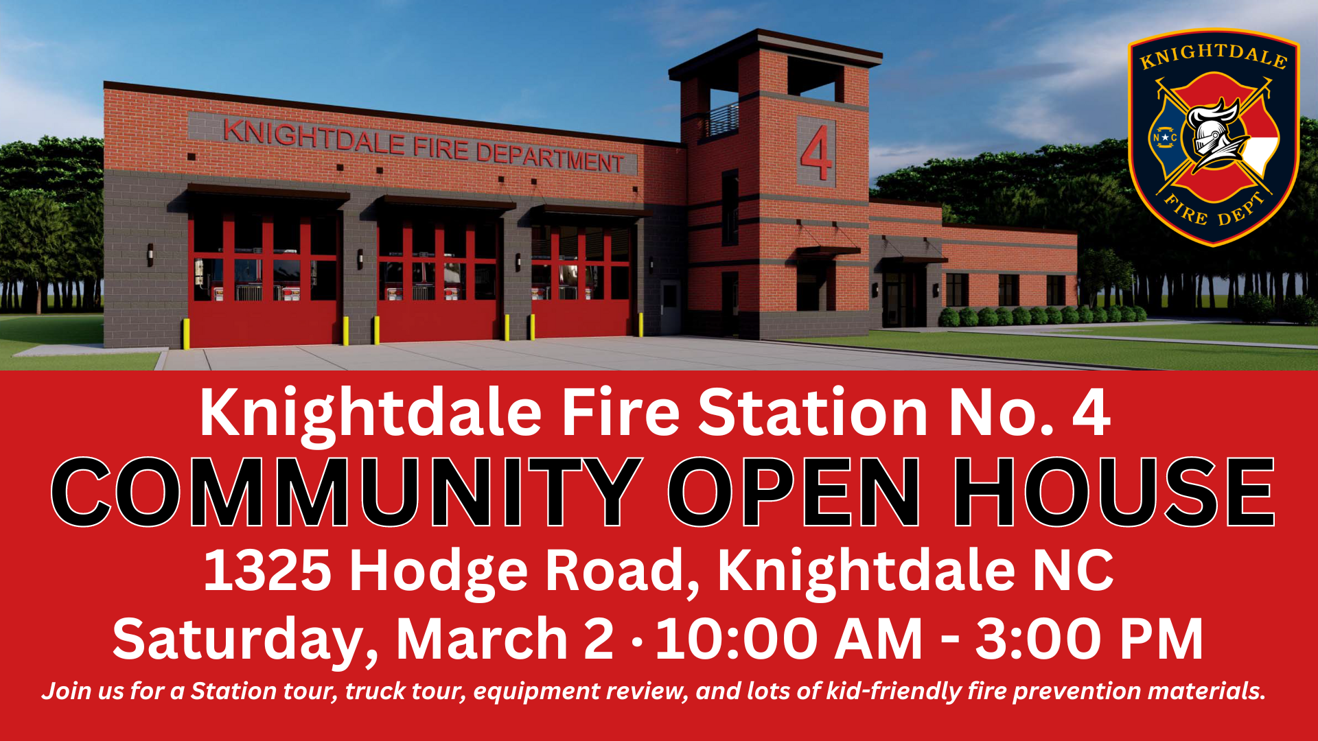 Fire Station No 4 Community Open House